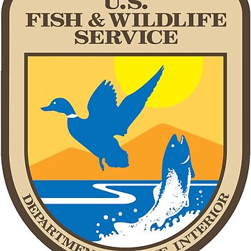Artwork thumbnail, US Fish and Wildlife Service - Department of Interior Crest by threeampersands