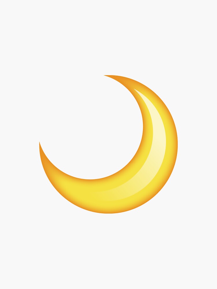 Moon Sticker for iOS & Android