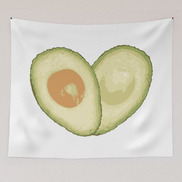 Artikelvorschau, Avocado-Herz, Herzform mit Avocados entworfen und verkauft von theseriousone.