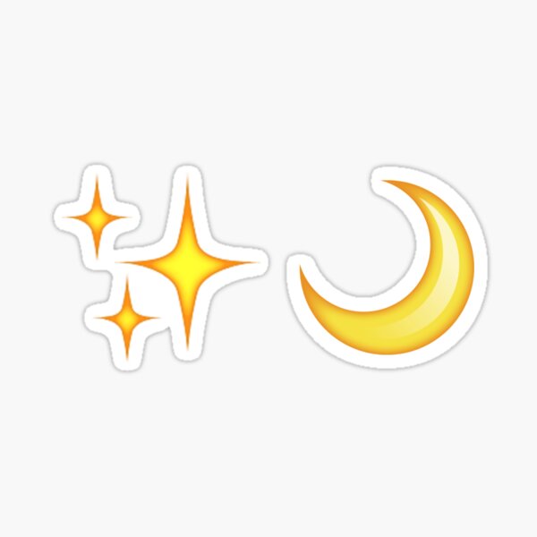 Sparkle Heart Emoji Stickers Redbubble
