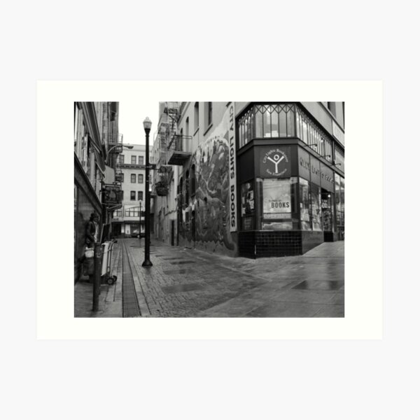 Jack Kerouac Alley Art Print