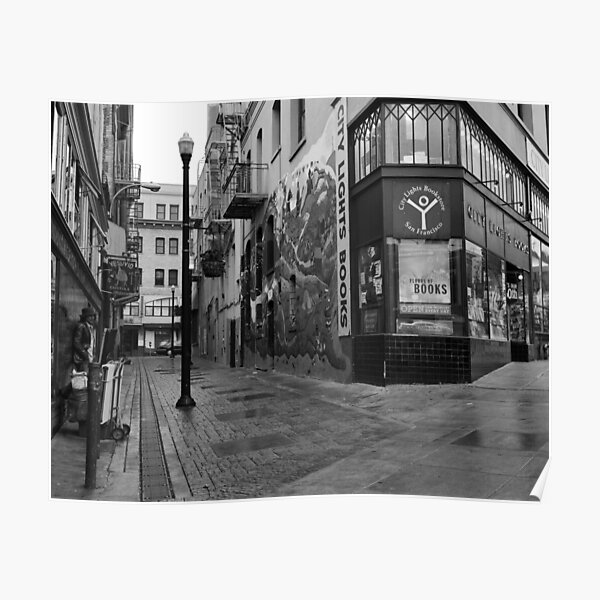 Jack Kerouac Alley Poster