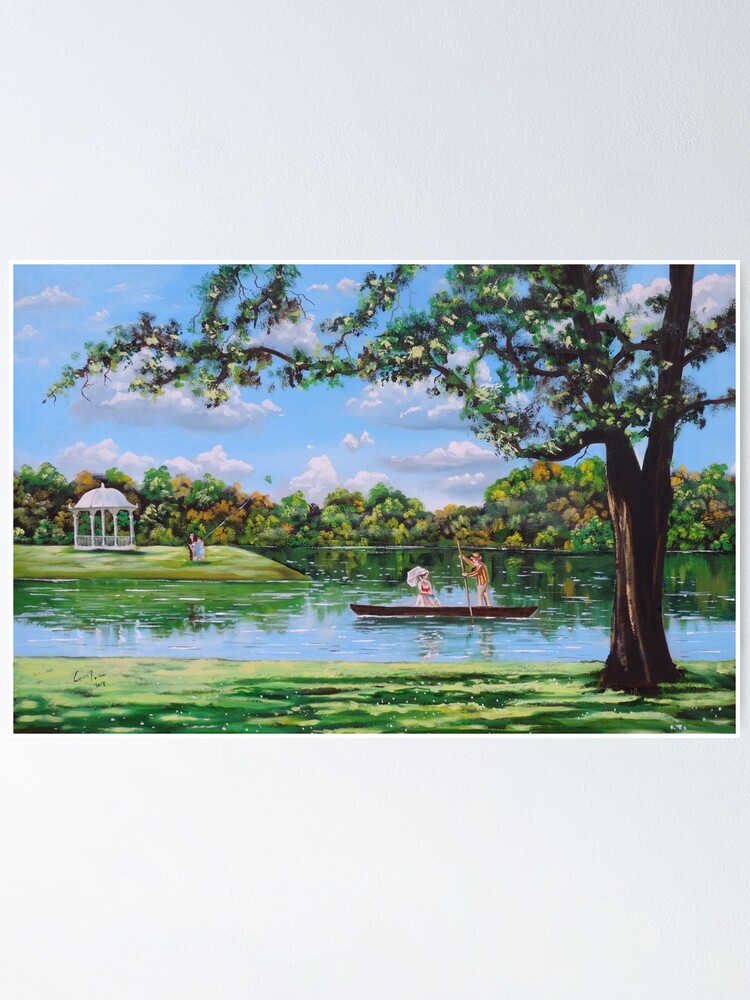 Alternate view of Mary Poppins in the park Poster