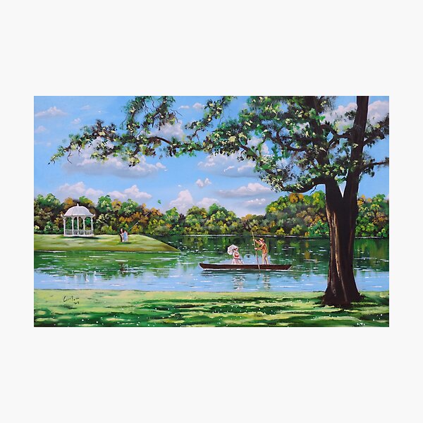 Mary Poppins in the park Photographic Print