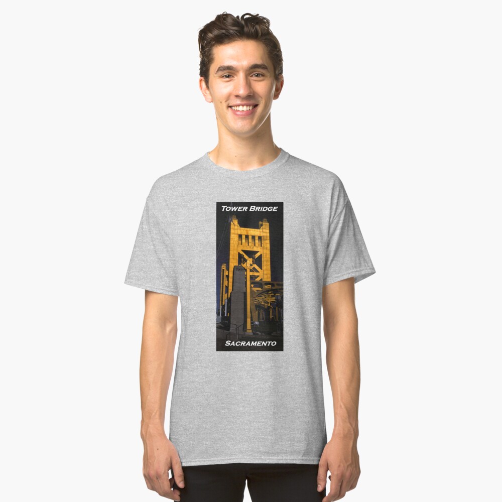 Tower Bridge, Sacramento Classic T-Shirt