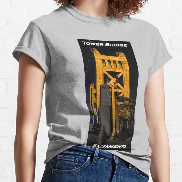 Tower Bridge, Sacramento Classic T-Shirt