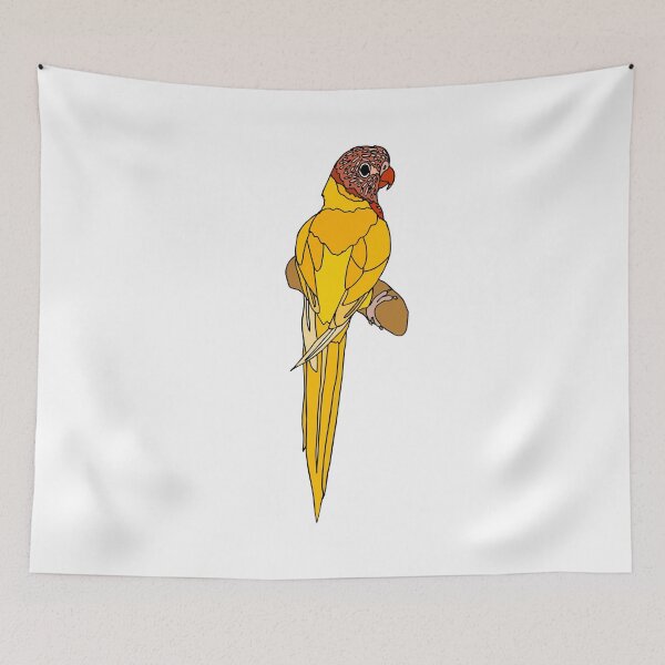 Item preview, Lutino Lorikeet designed and sold by nolessjess.