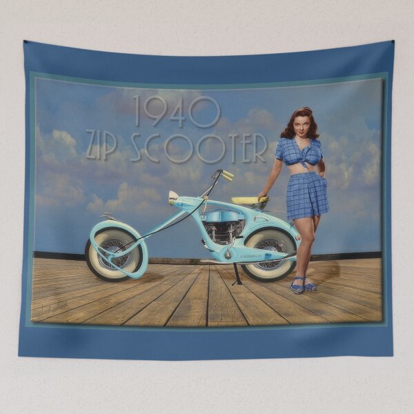 Item preview, 1940 Zip Scooter designed and sold by Richard  Gerhard.