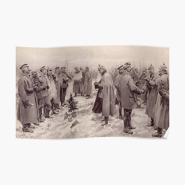 Christmas Truce, 1914 Poster