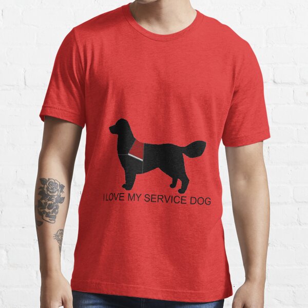 Service animal t on sale shirt