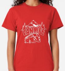Camiseta clásica CAMPAMENTO DE AUTOBUSES - EDICION VANLIFE