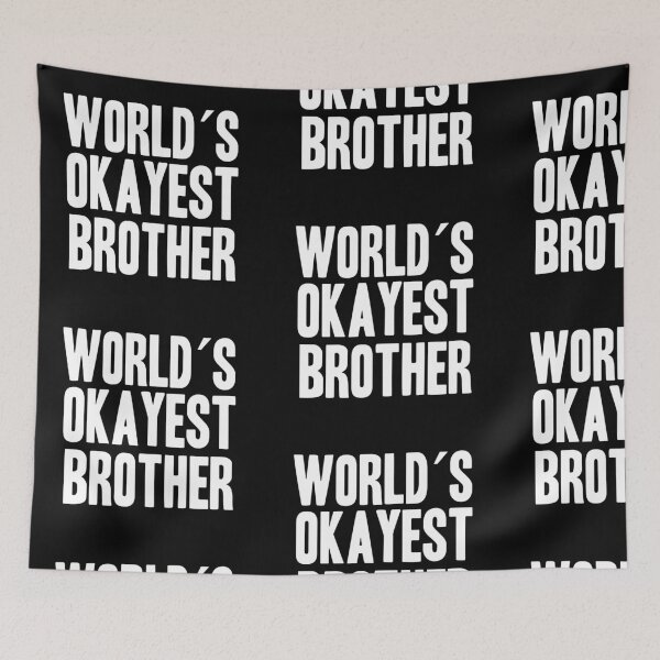 Item preview, WORLD´S OKAYEST BROTHER! FUNNY GIFT IDEA designed and sold by JamesandLuis.