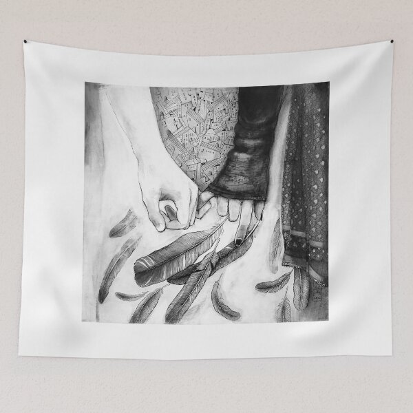 Item preview, Angels holding hands graphics, part II designed and sold by GaleriaLILU.