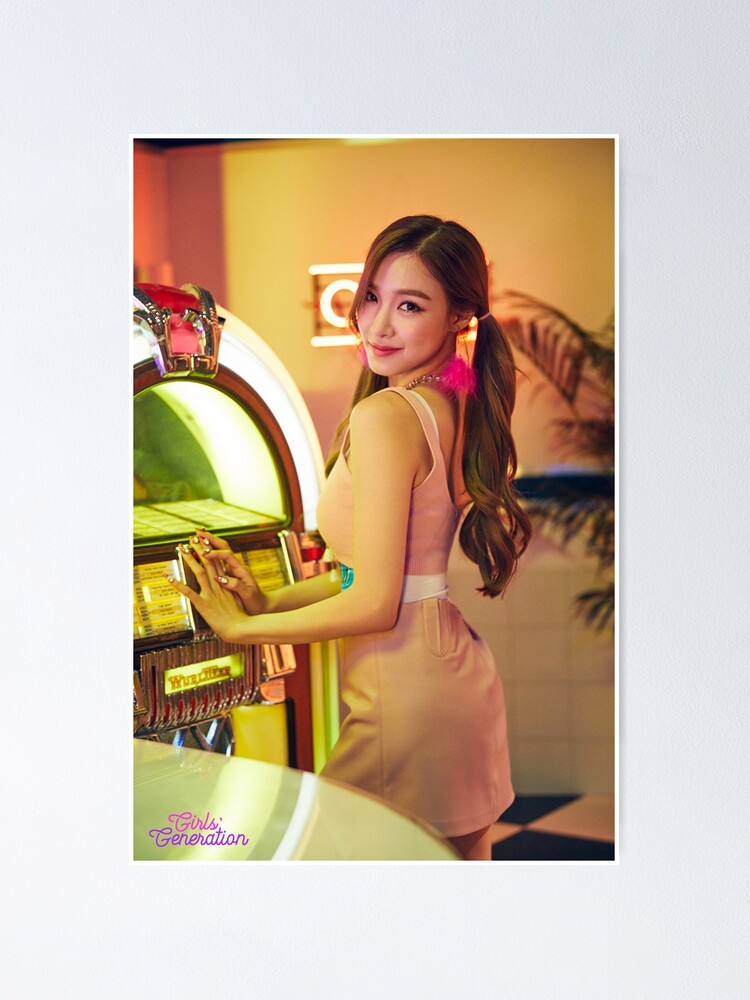 Girls Generation Holiday Night Tiffany Poster By Snsdemporium Redbubble