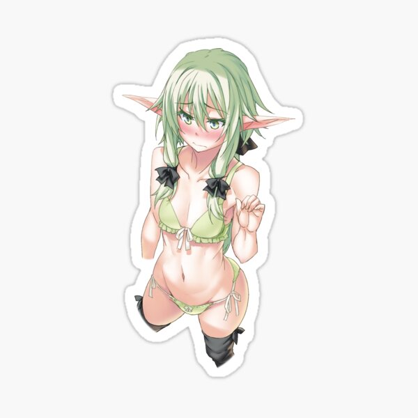 Goblin Slayer Elf Sticker