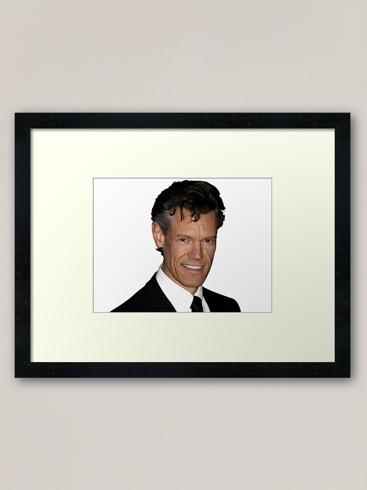Alternate view of Randy Travis Framed Art Print