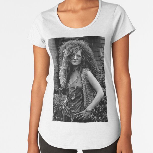 Janis Joplin Premium Scoop T-Shirt