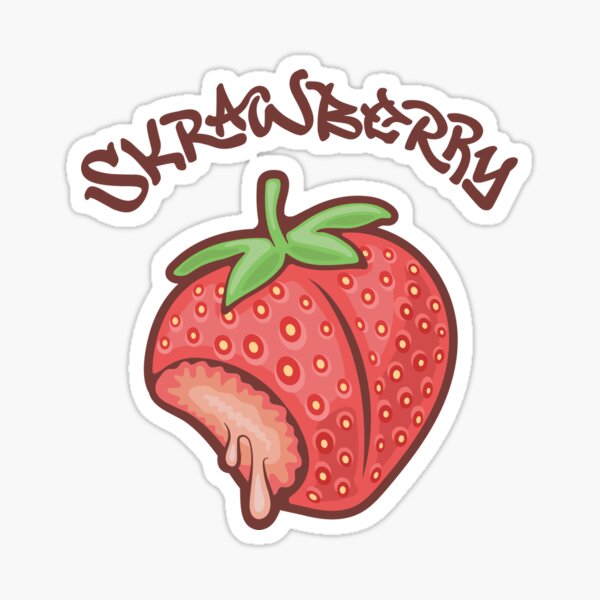 J.I.D Skrawberry DiCaprio 2 Sticker