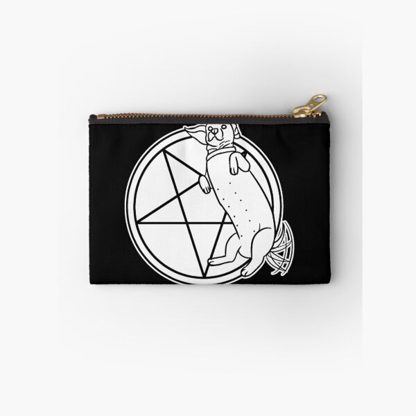 Item preview, Satanic dog (white) designed and sold by HalsMaze.