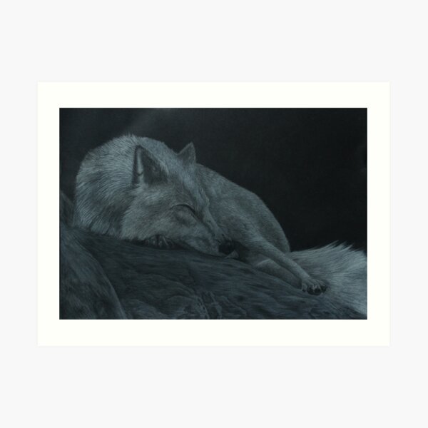 Sleeping strength Art Print