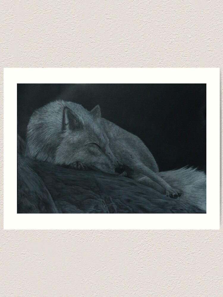 Alternate view of Sleeping strength Art Print