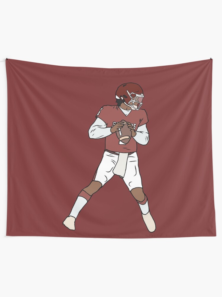 Alternate view of Kyler Murray Sooners Tapestry