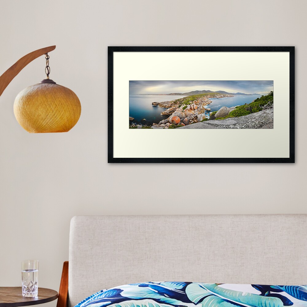 Tongue Point, Wilsons Promontory, Victoria, Australia Framed Art Print