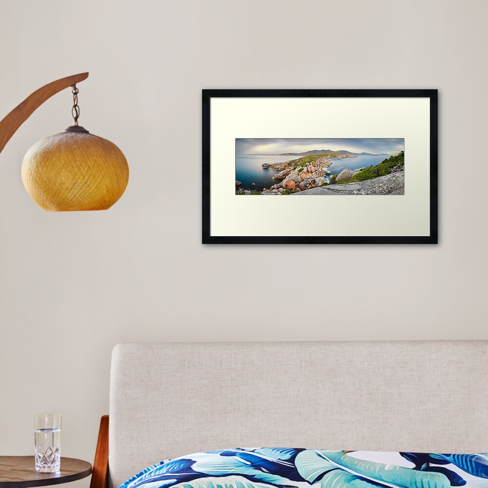 Tongue Point, Wilsons Promontory, Victoria, Australia Framed Art Print