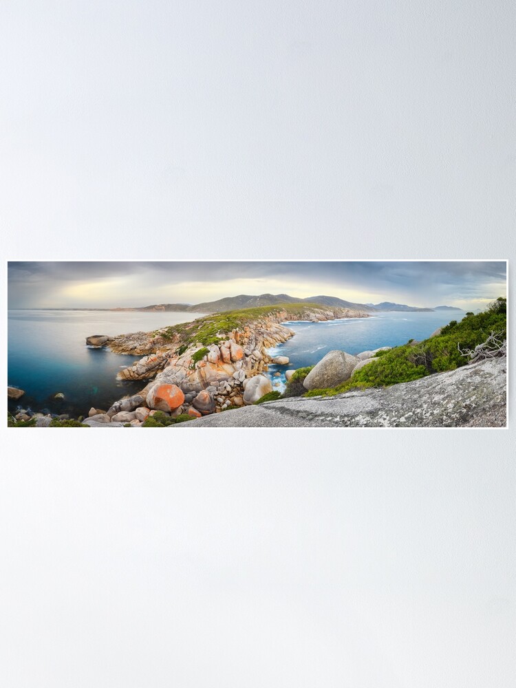 Alternate view of Tongue Point, Wilsons Promontory, Victoria, Australia Poster
