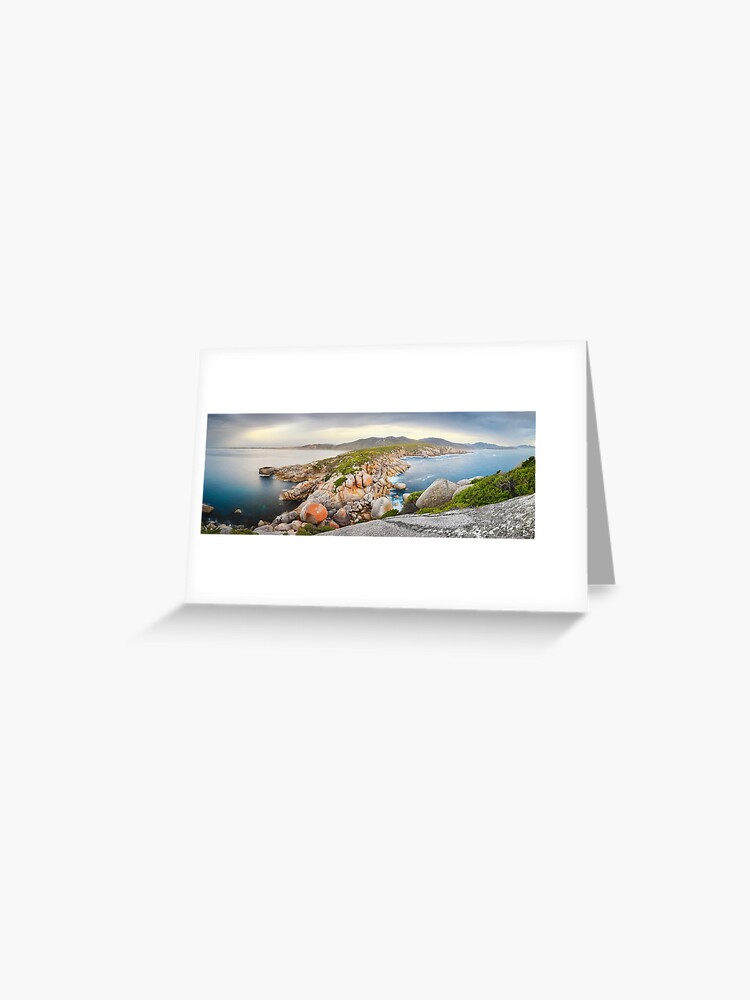 Thumbnail 1 of 2, Greeting Card, Tongue Point, Wilsons Promontory, Victoria, Australia designed and sold by Chockstone.