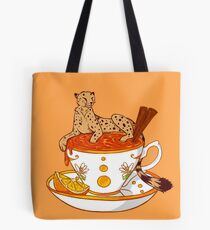 Orange and Cinnamon Tea Tote Bag