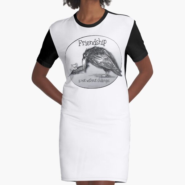 Friendship Graphic T-Shirt Dress