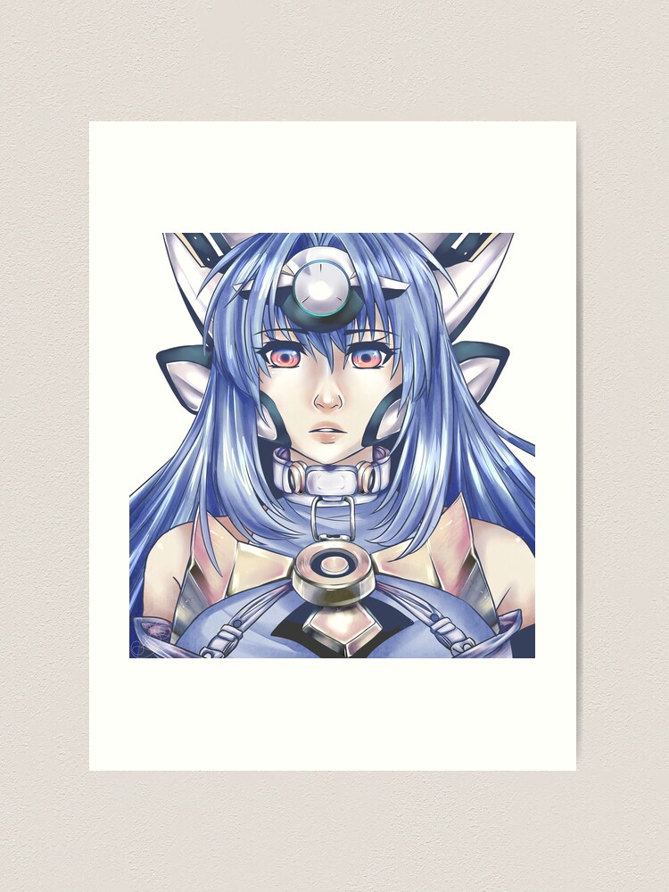 KOS-MOS (Xenoblade Chronicles 2) Art Board Print by VelvetZone