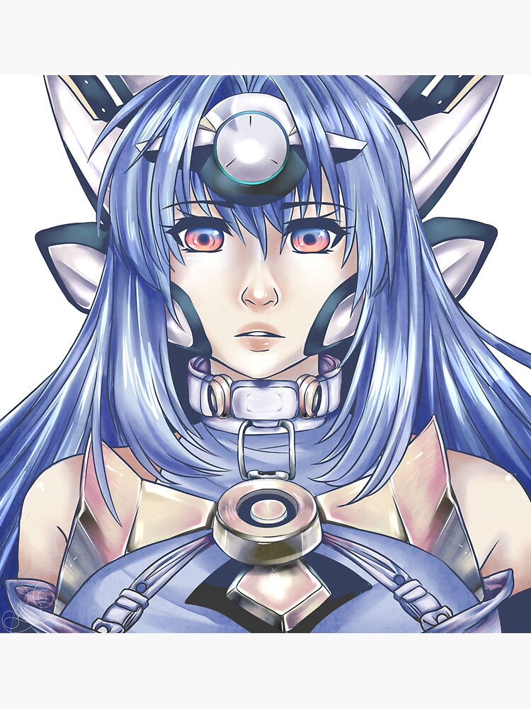 KOS-MOS (Xenoblade Chronicles 2) Graphic T-Shirt by VelvetZone