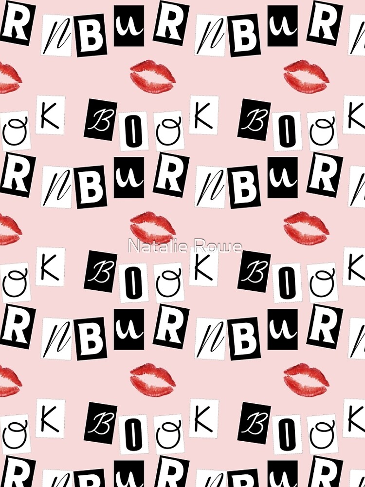 Mean Girls - Burn Book Sticker for Sale by Natalie Rowe