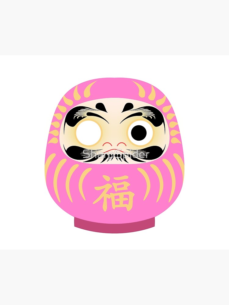 Pink Daruma Doll