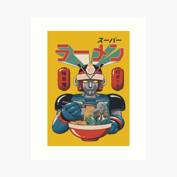 Item preview, Super Ramen Bot designed and sold by vincenttrinidad.