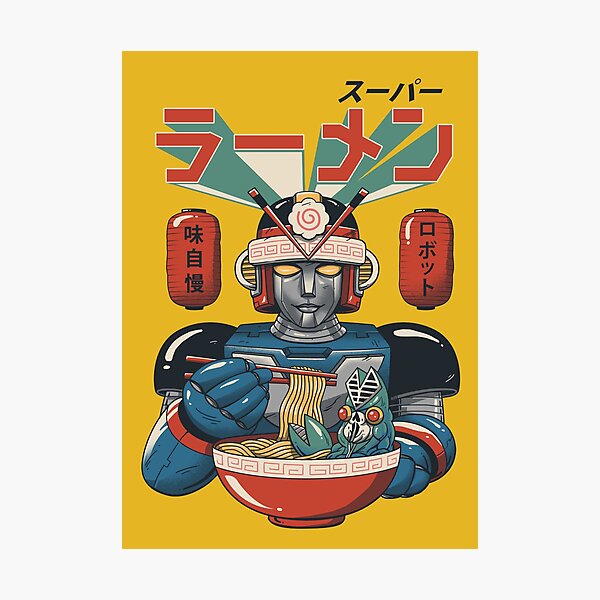 Item preview, Super Ramen Bot designed and sold by vincenttrinidad.