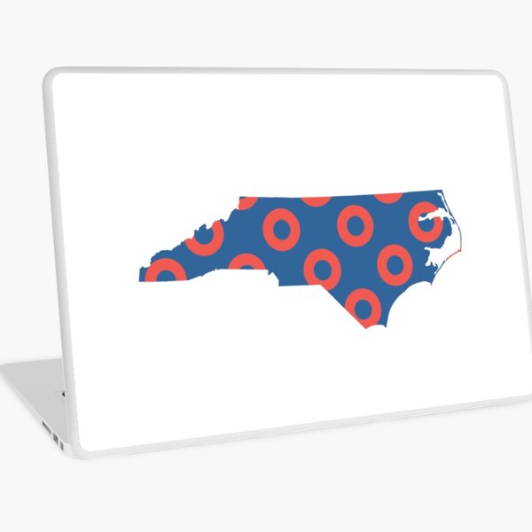Phish Fishman Donut North Carolina Phan Apparel and Accessories Laptop Skin