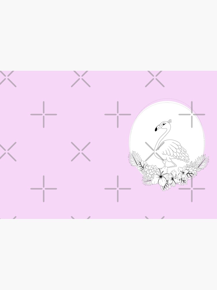 Just add Colour - Tropical Flamingo by FunkiFish