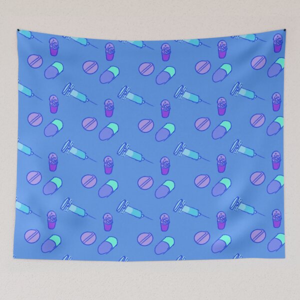 Item preview, Medicated (Blue) designed and sold by distykisaragi.