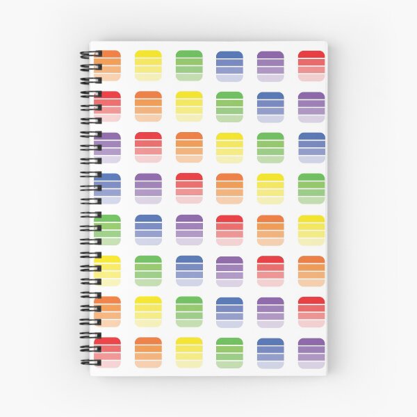 Item preview, Rainbow Paint Swatch Pattern designed and sold by imeanplease.