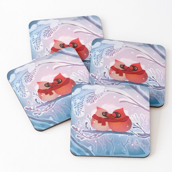 Winter lovers Coasters (Set of 4)