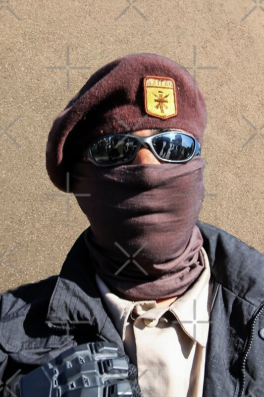 "Brown Beret 2017" by Heather Friedman Redbubble