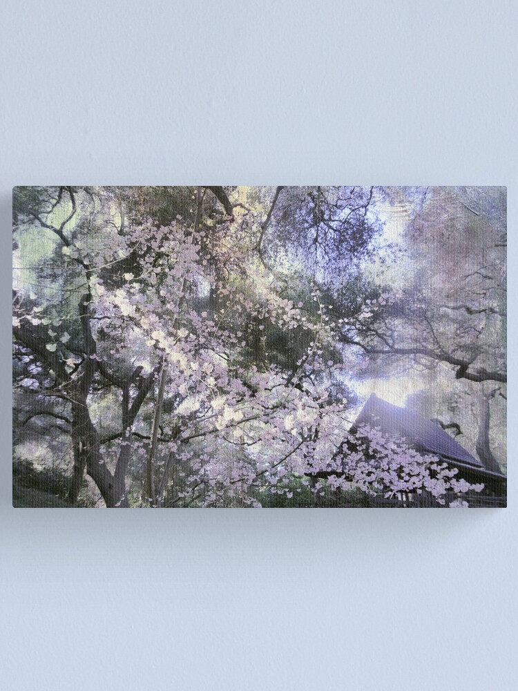 Alternate view of japanese garden Canvas Print