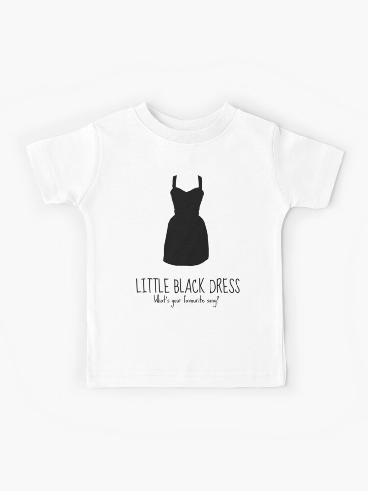 little black dress tee