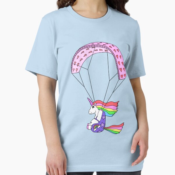 Aperçu de l'œuvre Les fous errants - Paracorn, la licorne de parapente créée et vendue par wanderingfools.