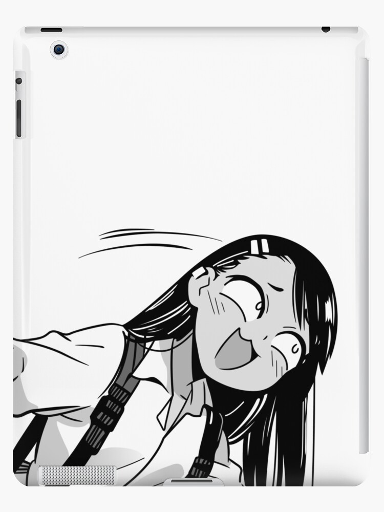 Nagatoro Hayase - The Sassy Waifu from Don't Toy with Me, Miss Nagatoro  anime and manga iPad Case & Skin for Sale by theUltZombie