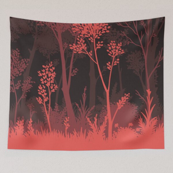 Item preview, Forest - Red/Black designed and sold by FastPuck.