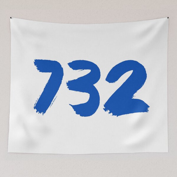 Item preview, 732 area code nj designed and sold by Jilly Rose Ink.